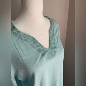 Talbots summer weight cotton top